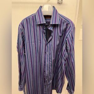 Men’s purple Etro shirt size 44 (XL)